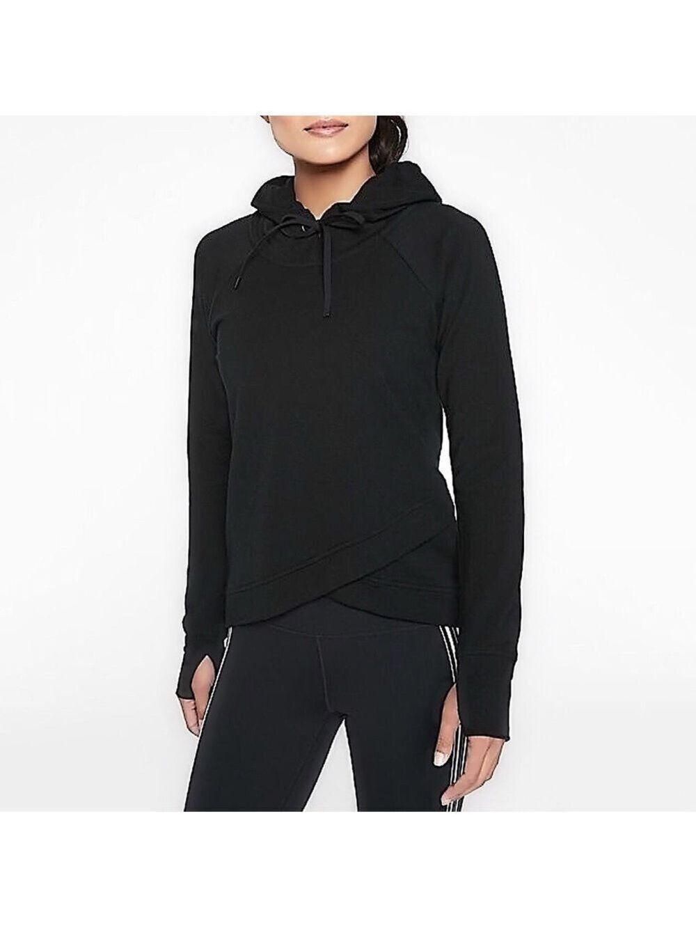 Athleta Pinnacle Criss Cross Hooded Sweatshirt